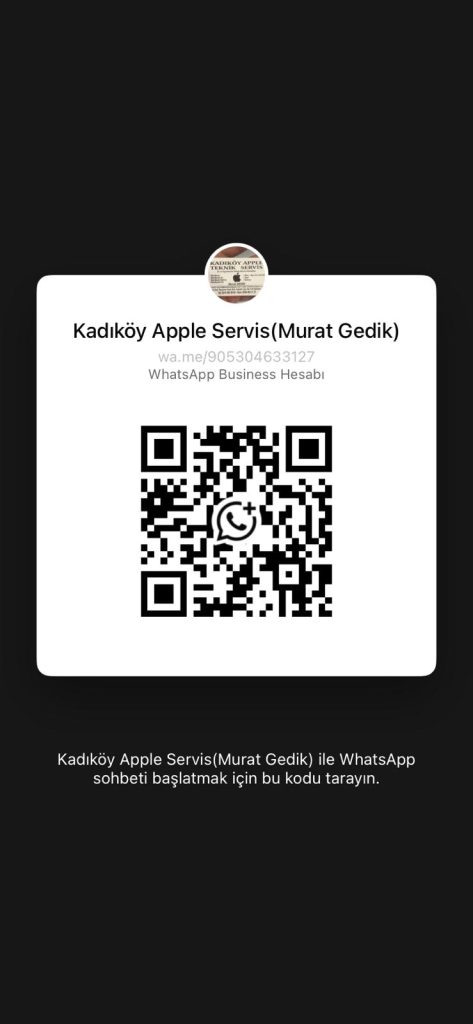 Hızlı Fiyat Al WhatsApp Kadıköy Apple Servis İletişim