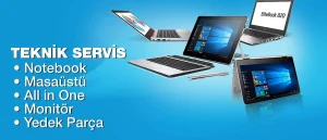 Hp Laptop Teknik Servis & Orijinal Yedek Parça Satışı